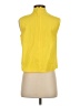 Céline 100% Cotton Yellow Sleeveless Blouse Size EU 34 / US 4 - photo 2