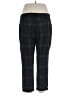 Zac & Rachel Plaid Black Dress Pants Size XL - photo 2