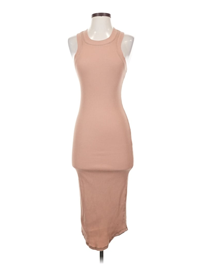 Pre-owned Forever 21 Cocktail Dress In Tan