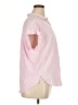 Splendid Pink Short Sleeve Blouse Size XL - photo 4