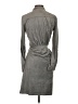 Max Studio Gray Casual Dress Size S - photo 2