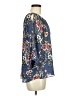 By & By 100% Polyester Blue 3/4 Sleeve Blouse Size M - photo 4