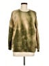 Pull&Bear Tie-dye Green Sweatshirt Size M - photo 1