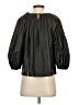 Who What Wear 100% Polyester Black 3/4 Sleeve Blouse Size XS - photo 2