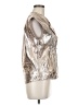 McQ Alexander McQueen 100% Leather Metallic Silver Vest Size EU 38 / US 8 - photo 4