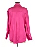 Zara Pink 3/4 Sleeve Button-Down Shirt Size M - photo 2