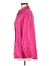Zara Pink 3/4 Sleeve Button-Down Shirt Size M - photo 5