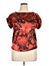 L8ter 100% Polyester Red Short Sleeve T-Shirt Size XL - photo 1