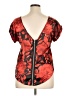 L8ter 100% Polyester Red Short Sleeve T-Shirt Size XL - photo 2