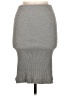Assorted Brands Solid Gray Casual Skirt One size - photo 1