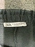 Zara Solid Black Shorts Size M - photo 3
