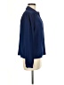 Joe Fresh Blue Long Sleeve Blouse Size M - photo 4