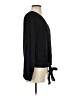 Minuet 100% Polyester Black Long Sleeve Top Size S - photo 4