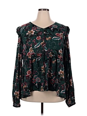Westbound Long Sleeve Blouse (view 1)