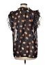 CAbi 100% Polyester Black Sleeveless Blouse Size M - photo 2