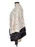 Jun & Ivy 100% Polyester Tweed White Cardigan Size M - photo 5