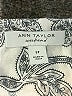 Ann Taylor 100% Cotton Paisley Silver Long Sleeve Button-Down Shirt Size S - photo 4