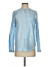 Assorted Brands 100% Cotton Blue Long Sleeve Button-Down Shirt Size XS - photo 1