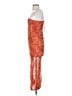 Zara Orange Cocktail Dress Size S - photo 5