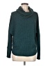 Korye Solid Teal Turtleneck Sweater Size M - photo 1