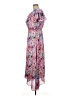 Taylor 100% Polyester Floral Pink Casual Dress Size 8 - photo 5