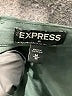 Express Outlet Solid Green Long Sleeve Blouse Size M - photo 7