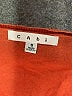 CAbi 100% Cotton Orange Cardigan Size S - photo 7