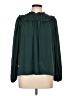 Ann Taylor Green Long Sleeve Blouse Size L - photo 1