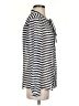 Coincidence & Chance Stripes Silver Long Sleeve Blouse Size S - photo 4