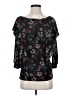 Free People Black 3/4 Sleeve Blouse Size XS - photo 1