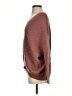 Lulus Chevron-herringbone Burgundy Pullover Sweater Size XS - photo 5