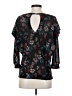 Free People Black 3/4 Sleeve Blouse Size XS - photo 2