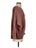 Lulus Chevron-herringbone Burgundy Pullover Sweater Size XS - photo 4