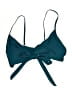 Unbranded Solid Teal Swimsuit Top Size XXL - photo 1