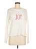 Rae Dunn Ivory Pullover Sweater Size M - photo 1