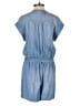 Cloth & Stone 100% Tencel Solid Blue Romper Size XS - photo 2