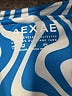 AEXAE Chevron-herringbone Blue Swimsuit Bottoms Size M - photo 3