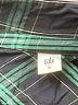 CAbi 100% Viscose Plaid Green Long Sleeve Button-Down Shirt Size M - photo 7