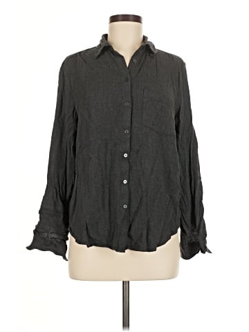 Ann Taylor LOFT Outlet Long Sleeve Button-Down Shirt (view 1)