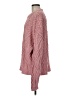 Free People Chevron-herringbone Pink Pullover Sweater Size M - photo 5