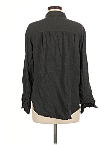 Ann Taylor LOFT Outlet Long Sleeve Button-Down Shirt (view 2)