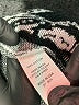 Relais 100% Cotton Paisley Black Silver Cocktail Dress Size S - photo 8