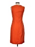 Judy P Solid Orange Casual Dress Size XS - photo 2