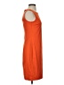Judy P Solid Orange Casual Dress Size XS - photo 4