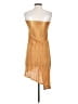 ASOS 100% Polyester Tan Gold Casual Skirt Size 4 - photo 2