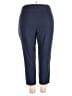 Roz & Ali Solid Blue Casual Pants Size 24 waist - photo 2