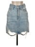 AGOLDE 100% Cotton Blue Denim Skirt Size 24 waist - photo 1