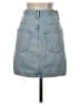 AGOLDE 100% Cotton Blue Denim Skirt Size 24 waist - photo 2