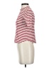 Madewell Stripes Red Short Sleeve Turtleneck Size XXS - photo 5