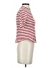 Madewell Stripes Red Short Sleeve Turtleneck Size XXS - photo 4